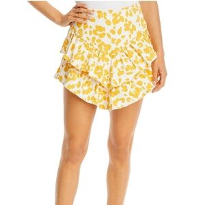 NWT Mother Dyed Denim Skirt